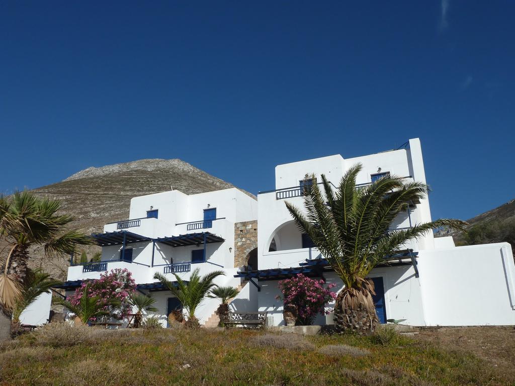 Agios Pavlos Studios Aegiali Exterior foto